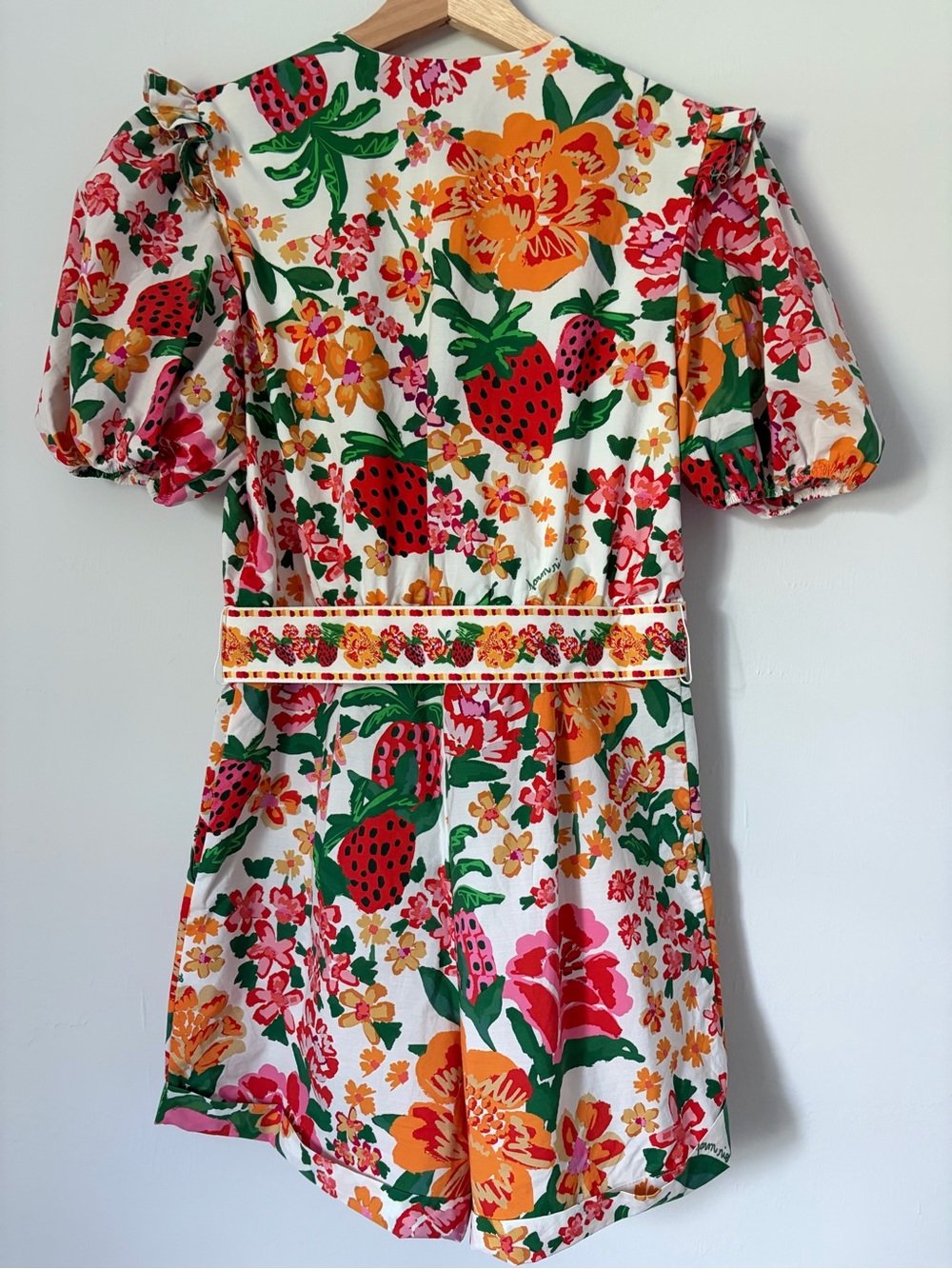 FARM Rio White One-Piece with Bright Strawberry & Floral Print - Picture 5 of 9